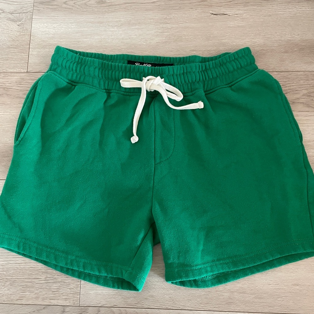 Brooklyn Cloth Vibrant Green Shorts